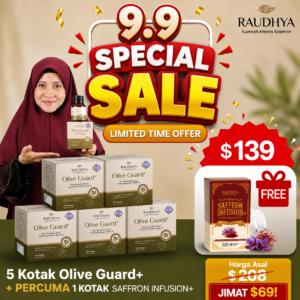PAY DAY PROMOSI 5 KOTAK + FREE X1 SAFFRON